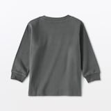 ベビー　あたまするっと　両面起毛クルーネック長袖Ｔシャツ