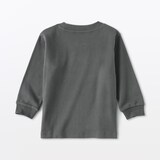 ベビー　あたまするっと　両面起毛クルーネック長袖Ｔシャツ