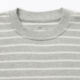 ベビー　あたまするっと　両面起毛クルーネック長袖Ｔシャツ