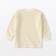 ベビー　あたまするっと　両面起毛クルーネック長袖Ｔシャツ