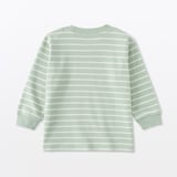 ベビー　あたまするっと　両面起毛クルーネック長袖Ｔシャツ