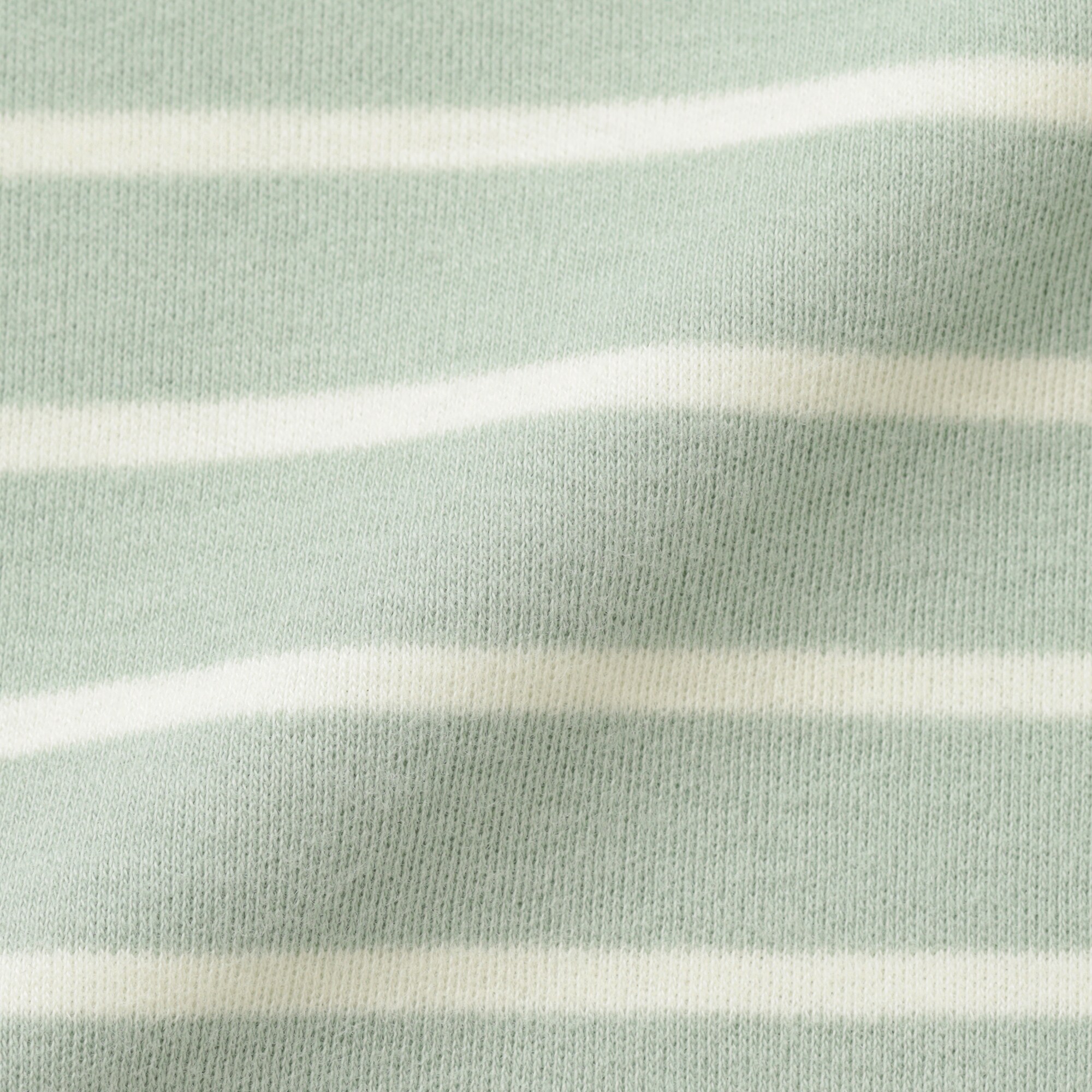 ベビー　あたまするっと　両面起毛クルーネック長袖Ｔシャツ