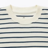 ベビー　あたまするっと　両面起毛クルーネック長袖Ｔシャツ