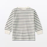 ベビー　あたまするっと　両面起毛クルーネック長袖Ｔシャツ