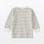 ベビー　あたまするっと　両面起毛クルーネック長袖Ｔシャツ