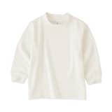 ベビー　両面起毛ハイネック長袖Ｔシャツ