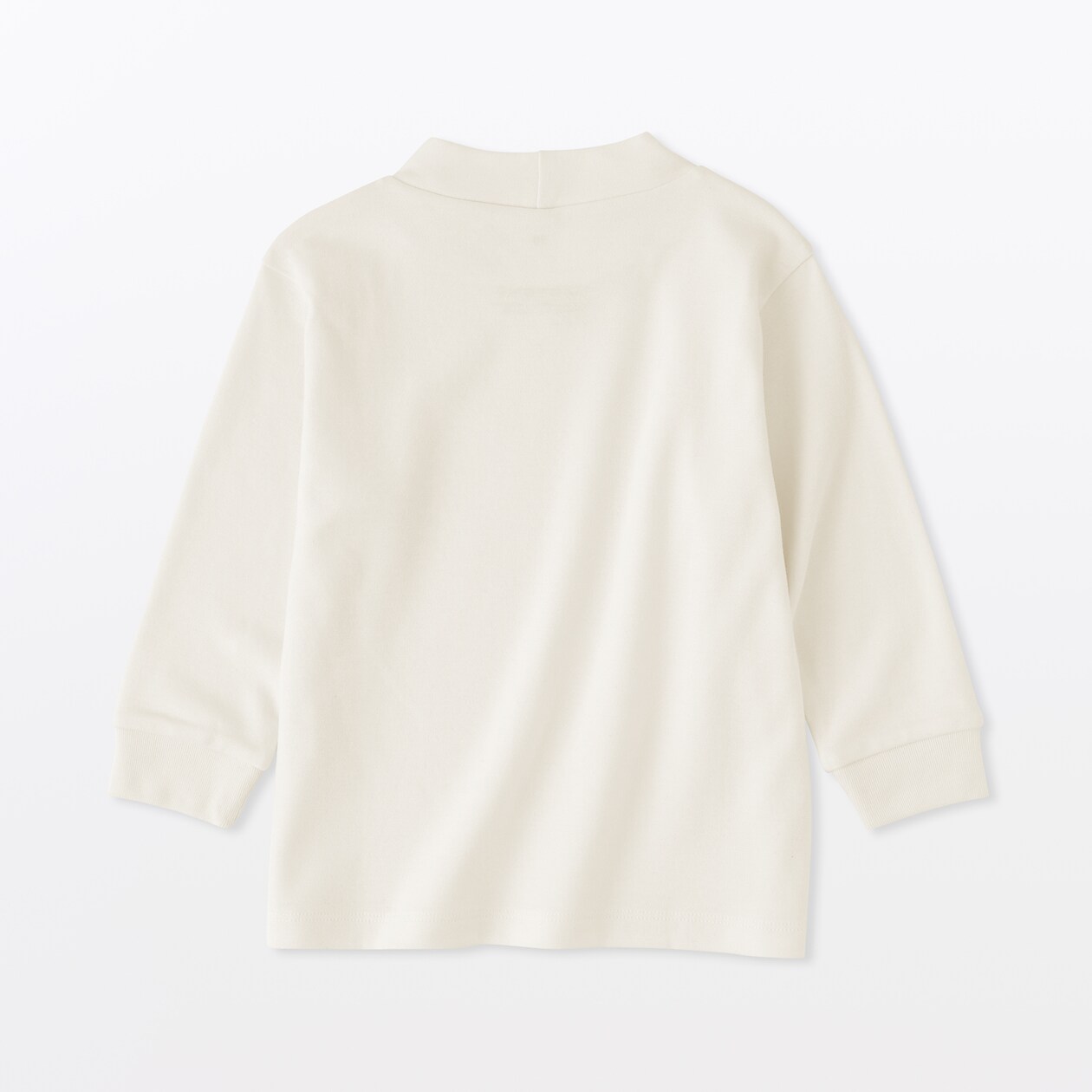 ベビー　両面起毛ハイネック長袖Ｔシャツ