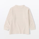 ベビー　両面起毛ハイネック長袖Ｔシャツ