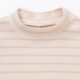 ベビー　両面起毛ハイネック長袖Ｔシャツ