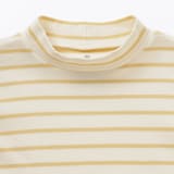 ベビー　両面起毛ハイネック長袖Ｔシャツ