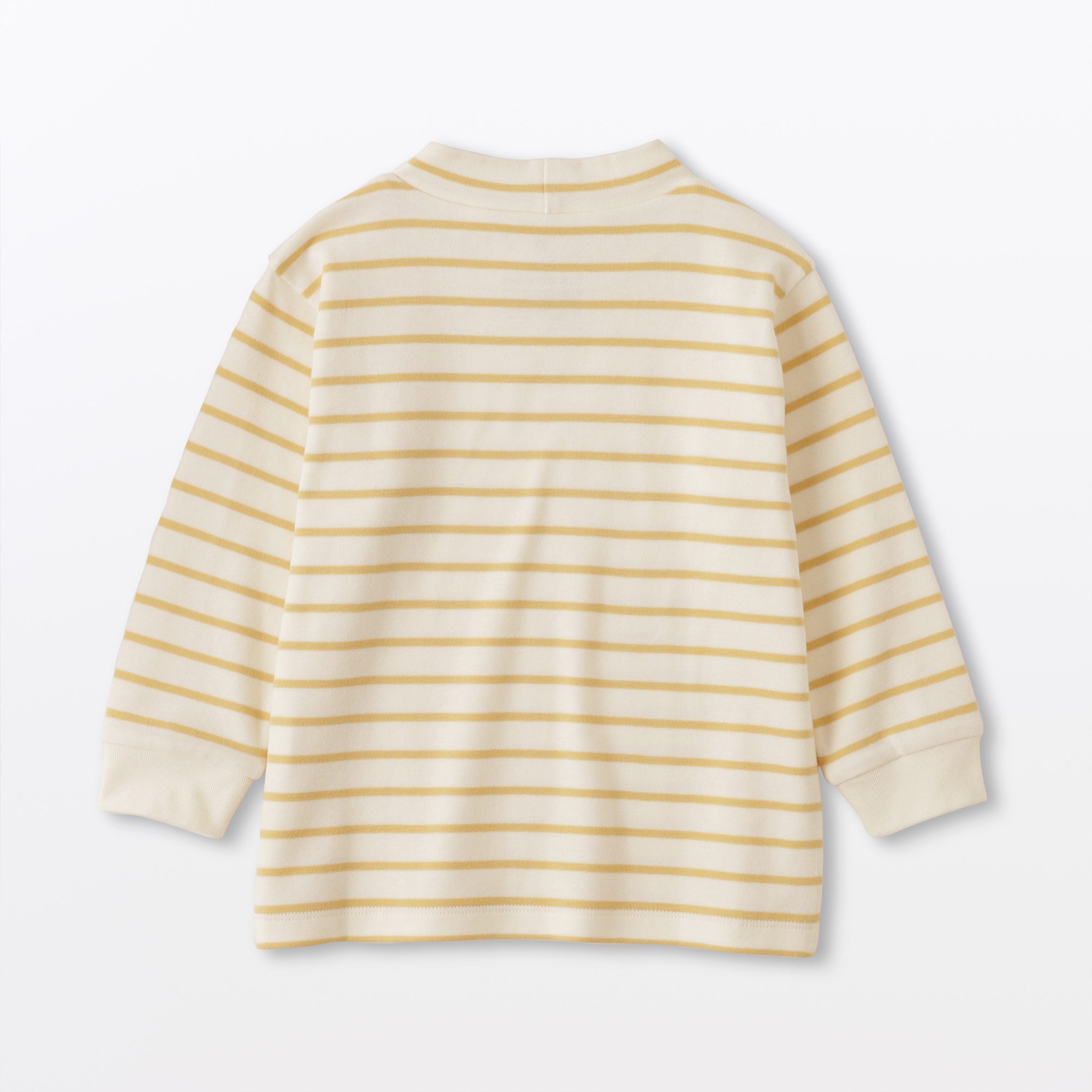 ベビー　両面起毛ハイネック長袖Ｔシャツ