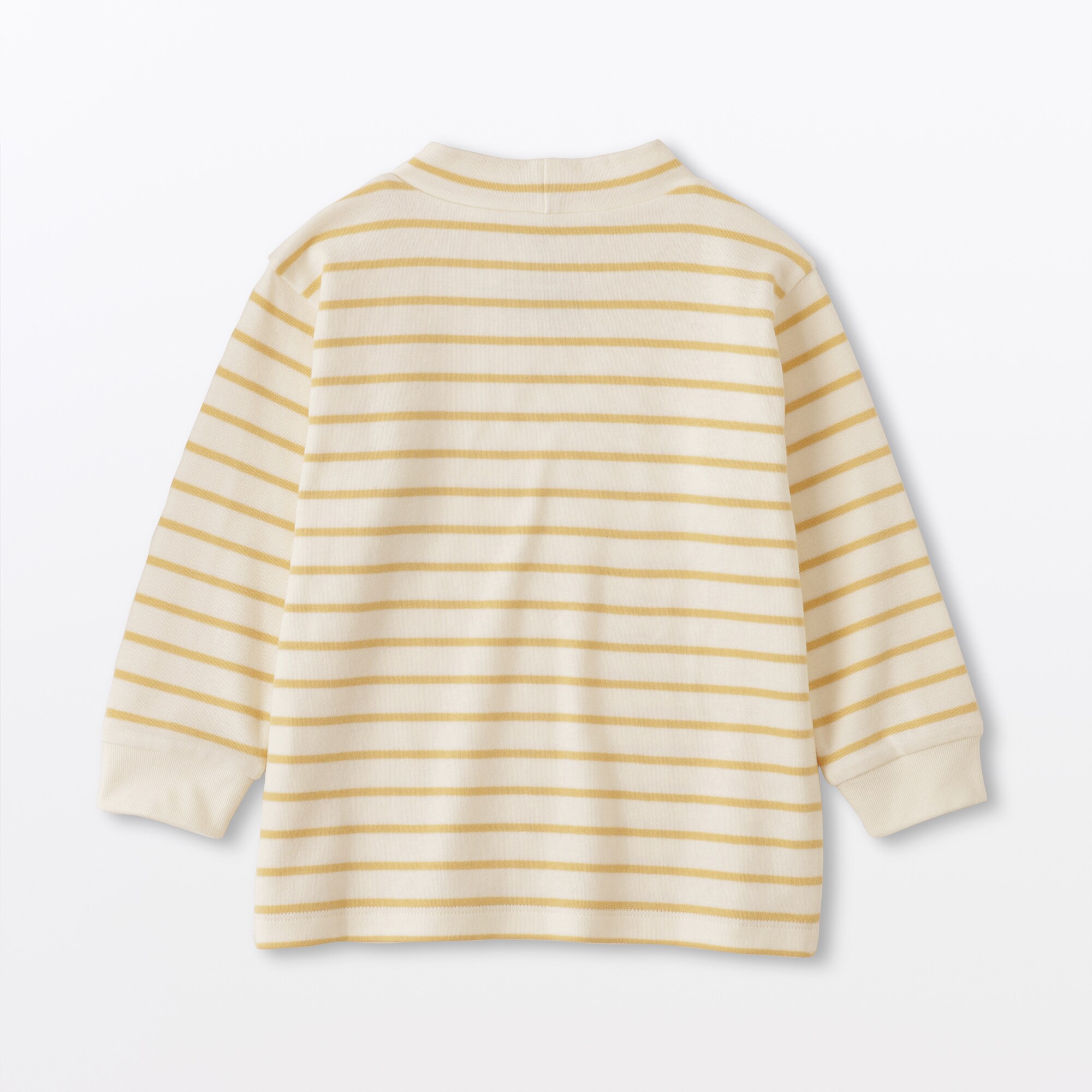 ベビー　両面起毛ハイネック長袖Ｔシャツ