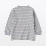 ベビー　両面起毛ハイネック長袖Ｔシャツ