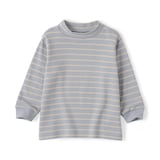 ベビー　両面起毛ハイネック長袖Ｔシャツ