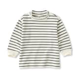 ベビー　両面起毛ハイネック長袖Ｔシャツ