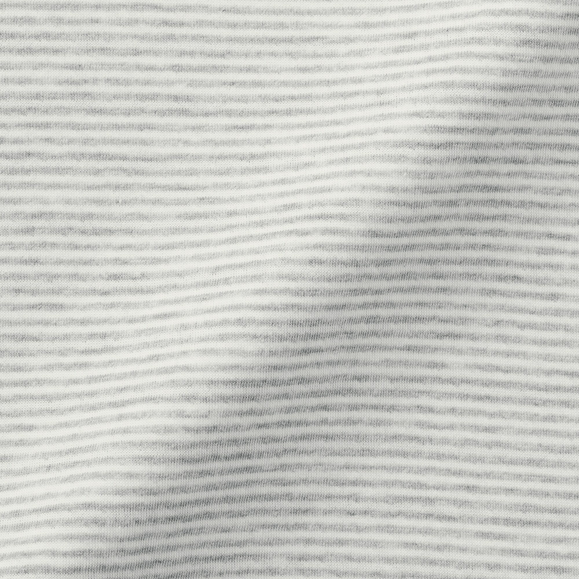 ベビー　あたまするっと　接結編みクルーネック長袖Ｔシャツ