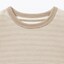 ベビー　あたまするっと　接結編みクルーネック長袖Ｔシャツ