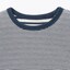 ベビー　あたまするっと　接結編みクルーネック長袖Ｔシャツ
