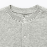 ベビー　裏毛スウェットカーディガン