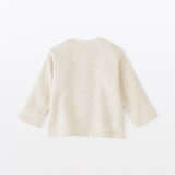 ベビー　裏毛スウェットカーディガン