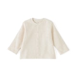 ベビー　裏毛スウェットカーディガン
