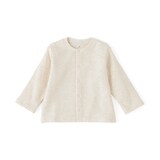 ベビー　裏毛スウェットカーディガン