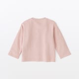 ベビー　裏毛スウェットカーディガン