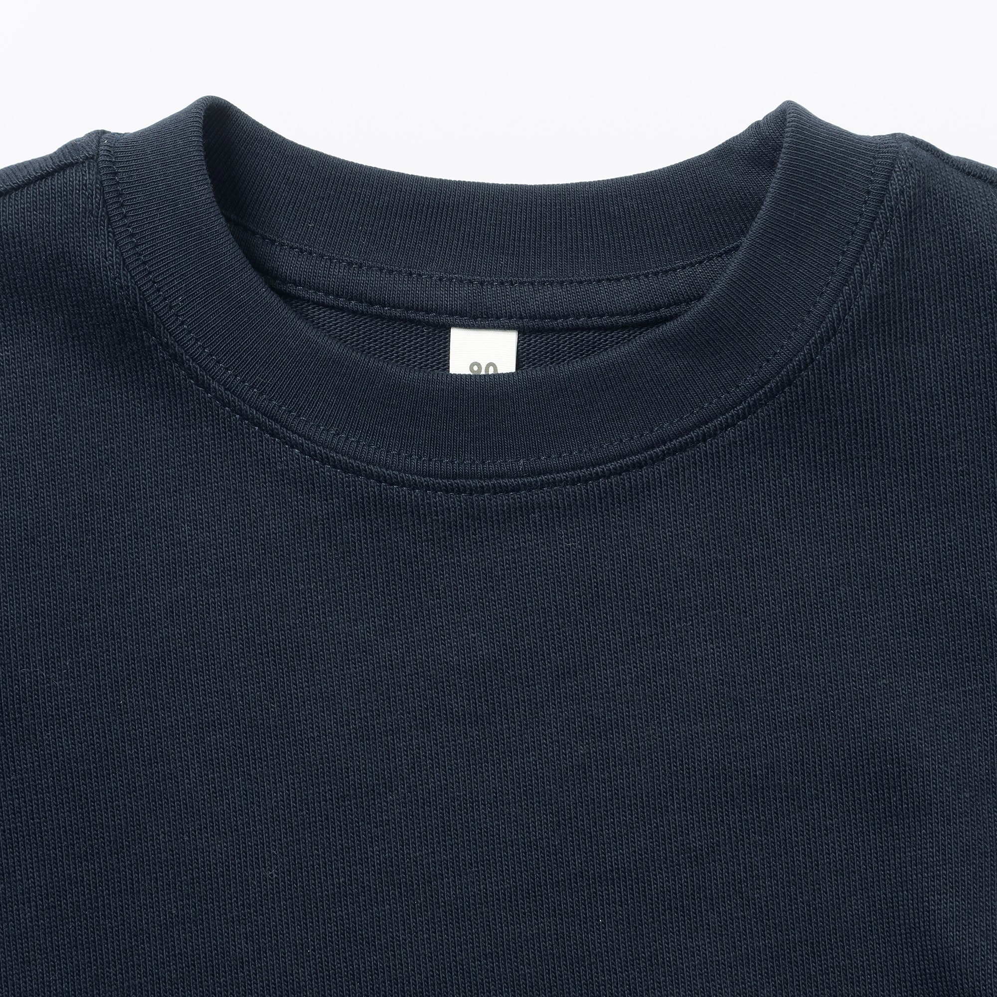 ベビー　両面起毛フランネルプルオーバー長袖ワンピース