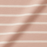 ベビー　あたまするっと　両面起毛クルーネック長袖チュニック