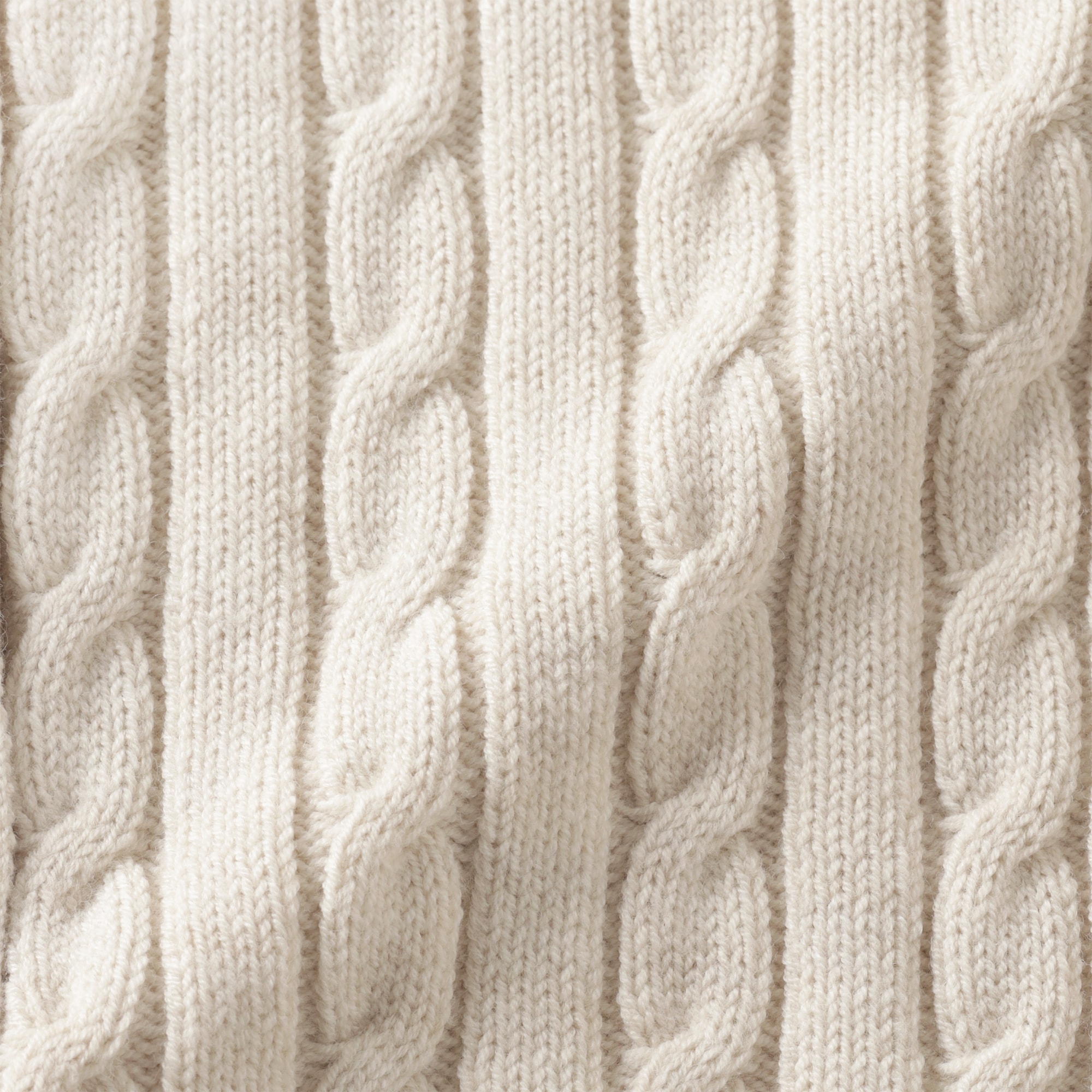 ベビー　洗えるニットクルーネックカーディガン