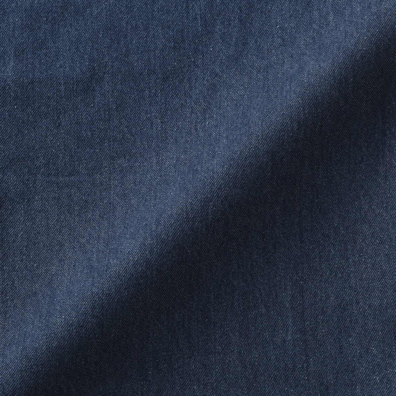 婦人　洗いざらし　デニムイージーテーパードパンツ