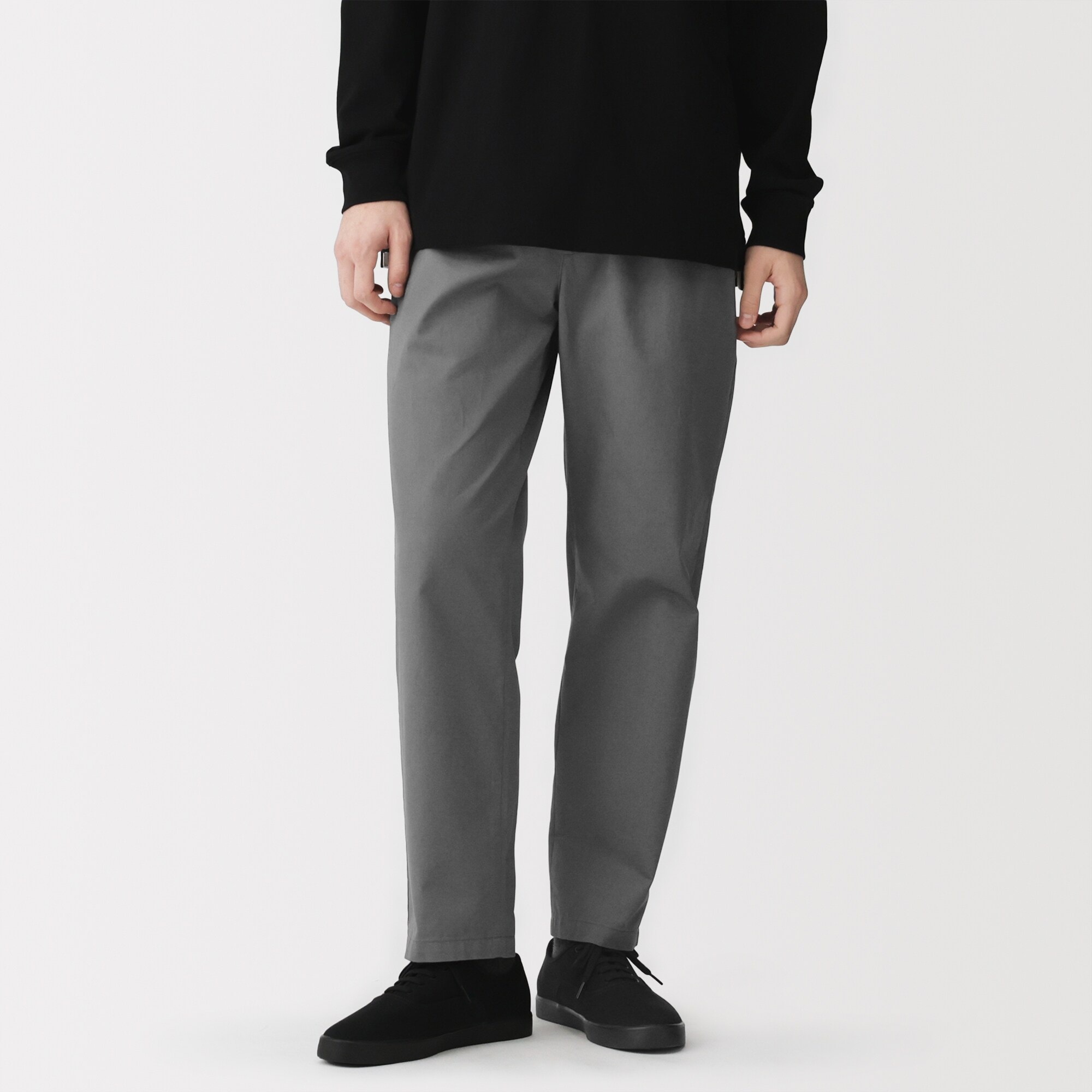 紳士 洗いざらしコットンイージーパンツ | 無印良品