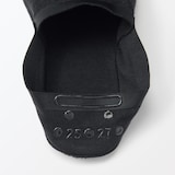 紳士　つま先に縫い目のない　深履きフットカバー（かかと滑り止め付き）