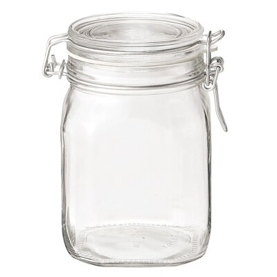 ソーダガラス密封ビン 約１０００ｍｌ 保存容器 通販 無印良品