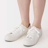 紳士　足なり直角　かかと滑り止め付き　浅履き　スニーカーイン