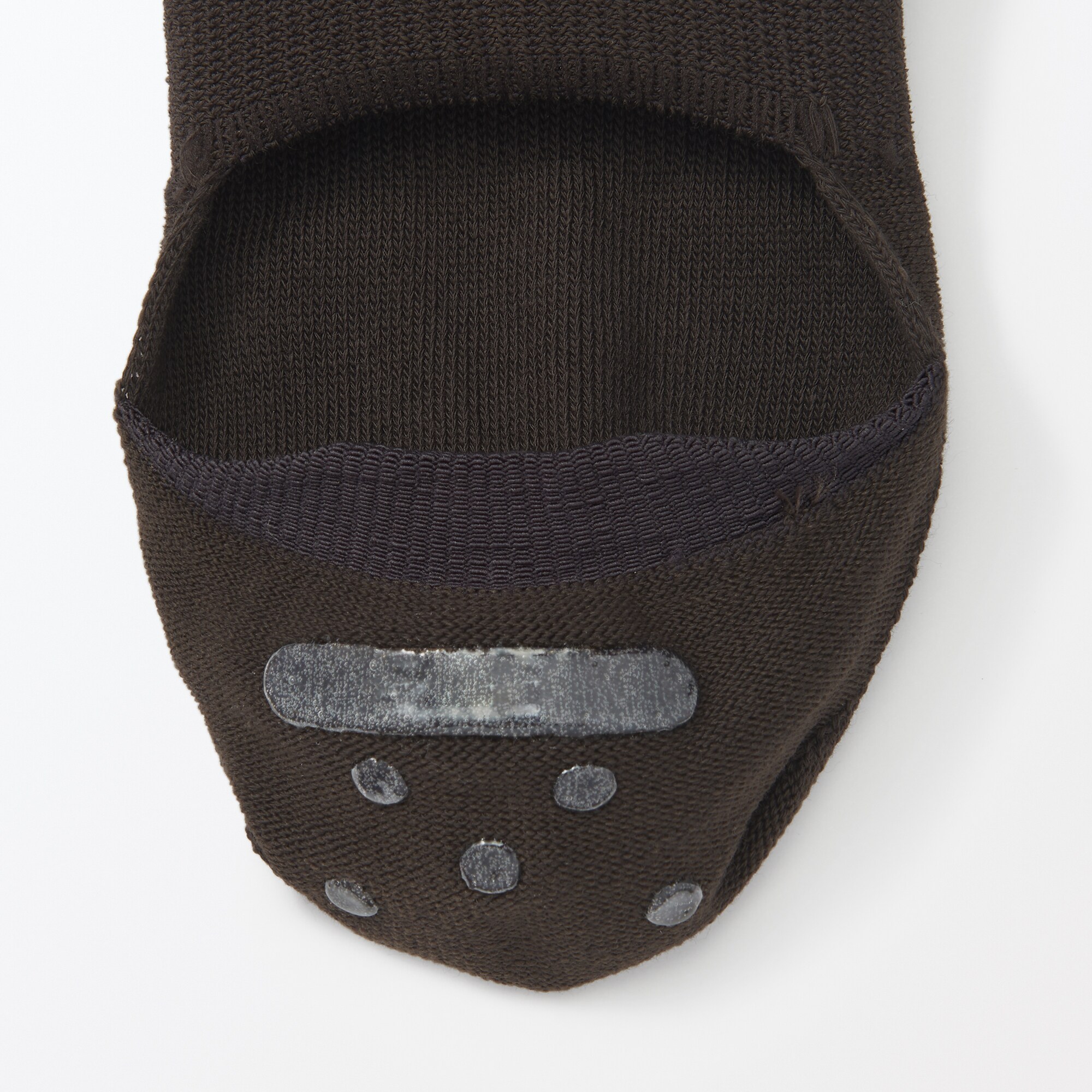 紳士　足なり直角　かかと滑り止め付き　浅履き　スニーカーイン