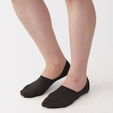 紳士　足なり直角　かかと滑り止め付き　浅履き　スニーカーイン