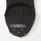 紳士　足なり直角　かかと滑り止め付き　浅履き　スニーカーイン