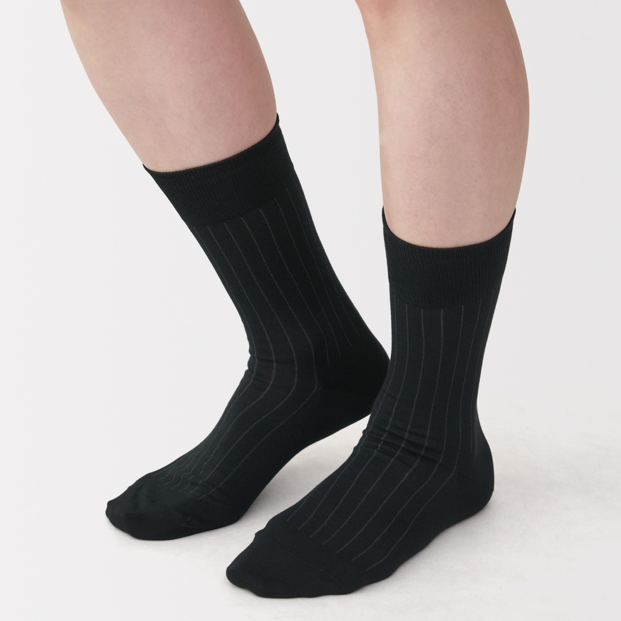 紳士　足なり直角　ビジネス靴下（ストライプ柄）