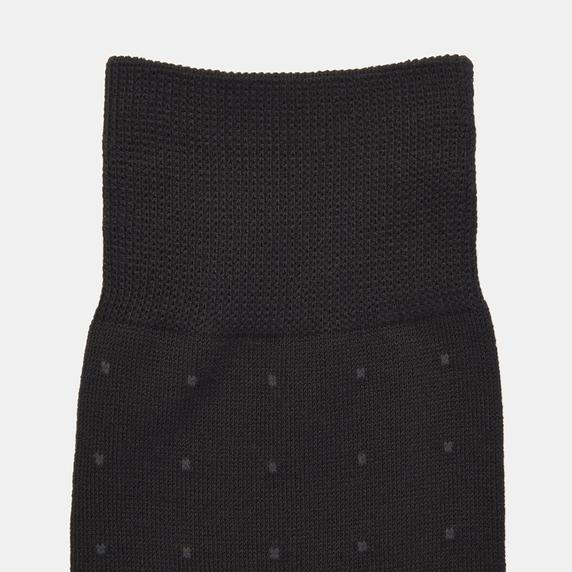 紳士　足なり直角　ビジネス靴下（ドット柄）