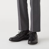 紳士　足なり直角　リブ編み　ビジネス靴下