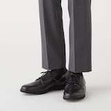 紳士　足なり直角　リブ編み　ビジネス靴下