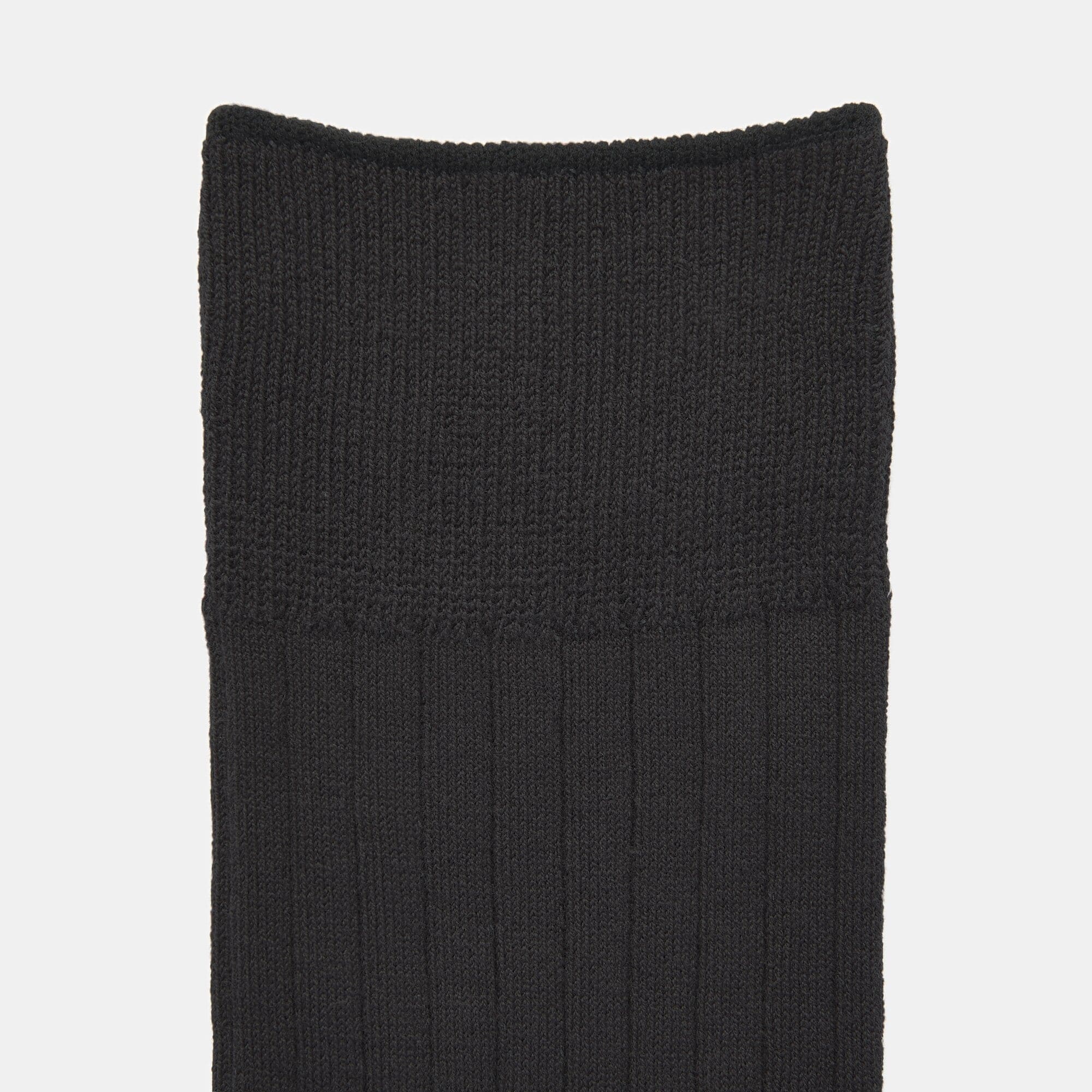 紳士　足なり直角　リブ編み　ビジネス靴下