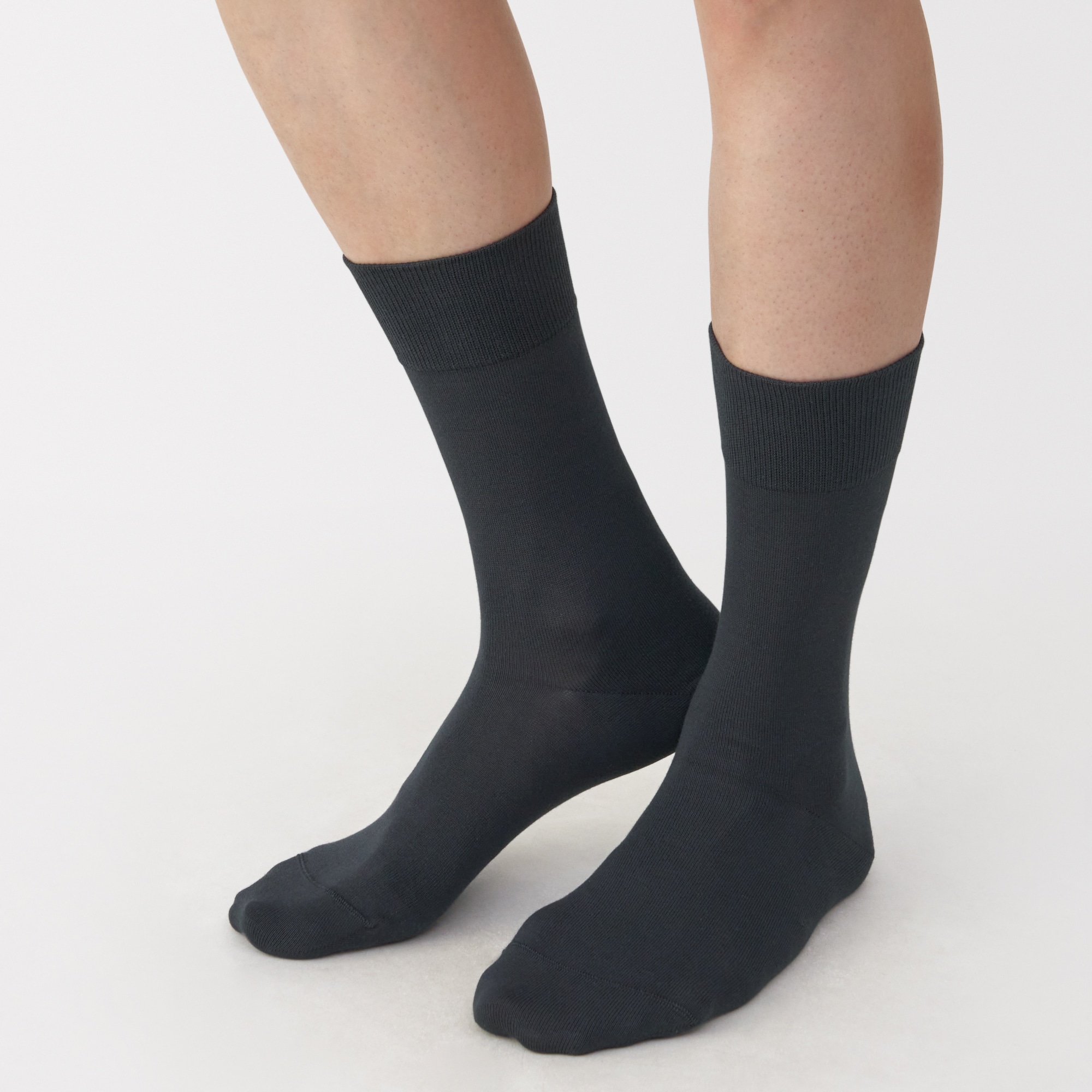 紳士　足なり直角　ビジネス靴下（無地）