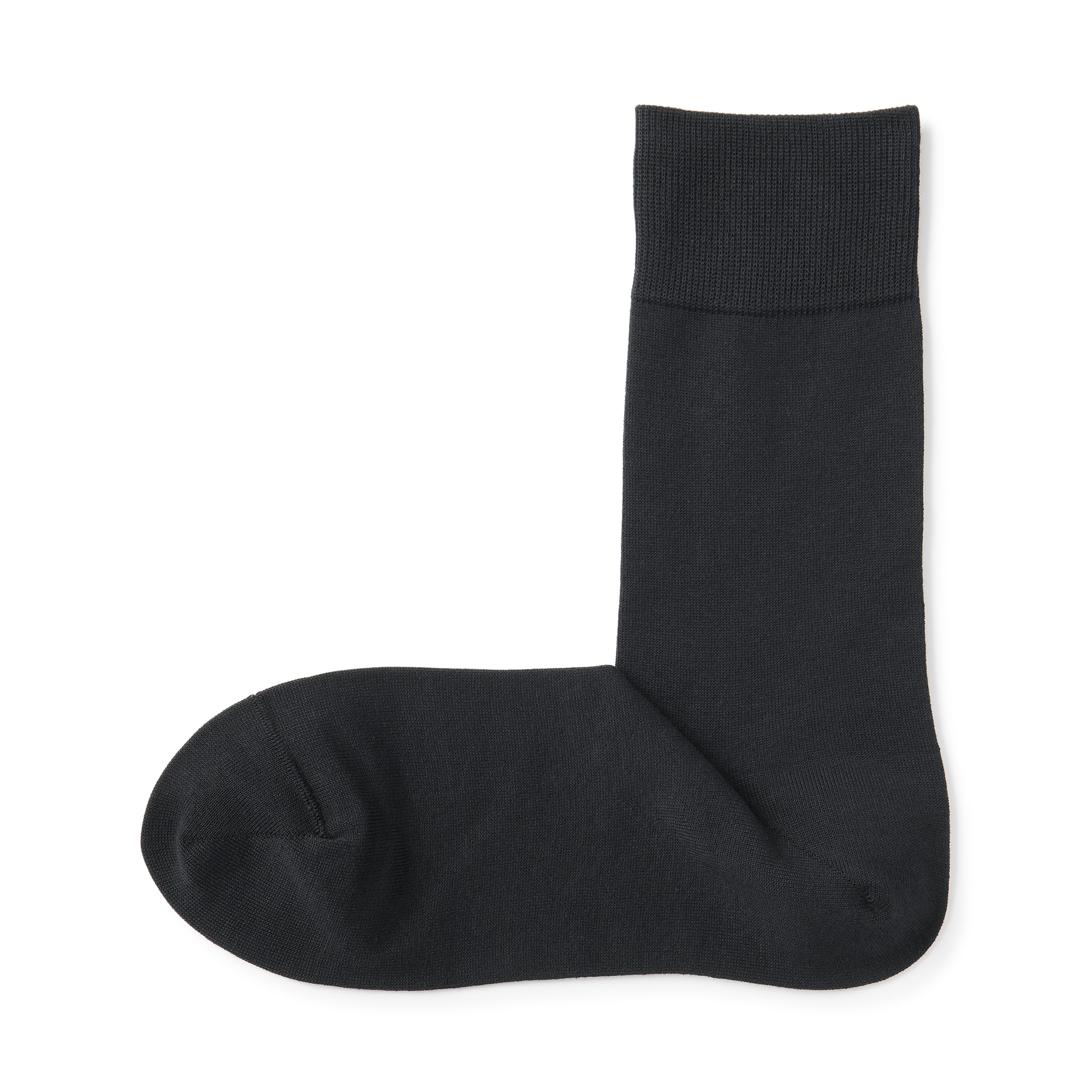 紳士　足なり直角　ビジネス靴下（無地）