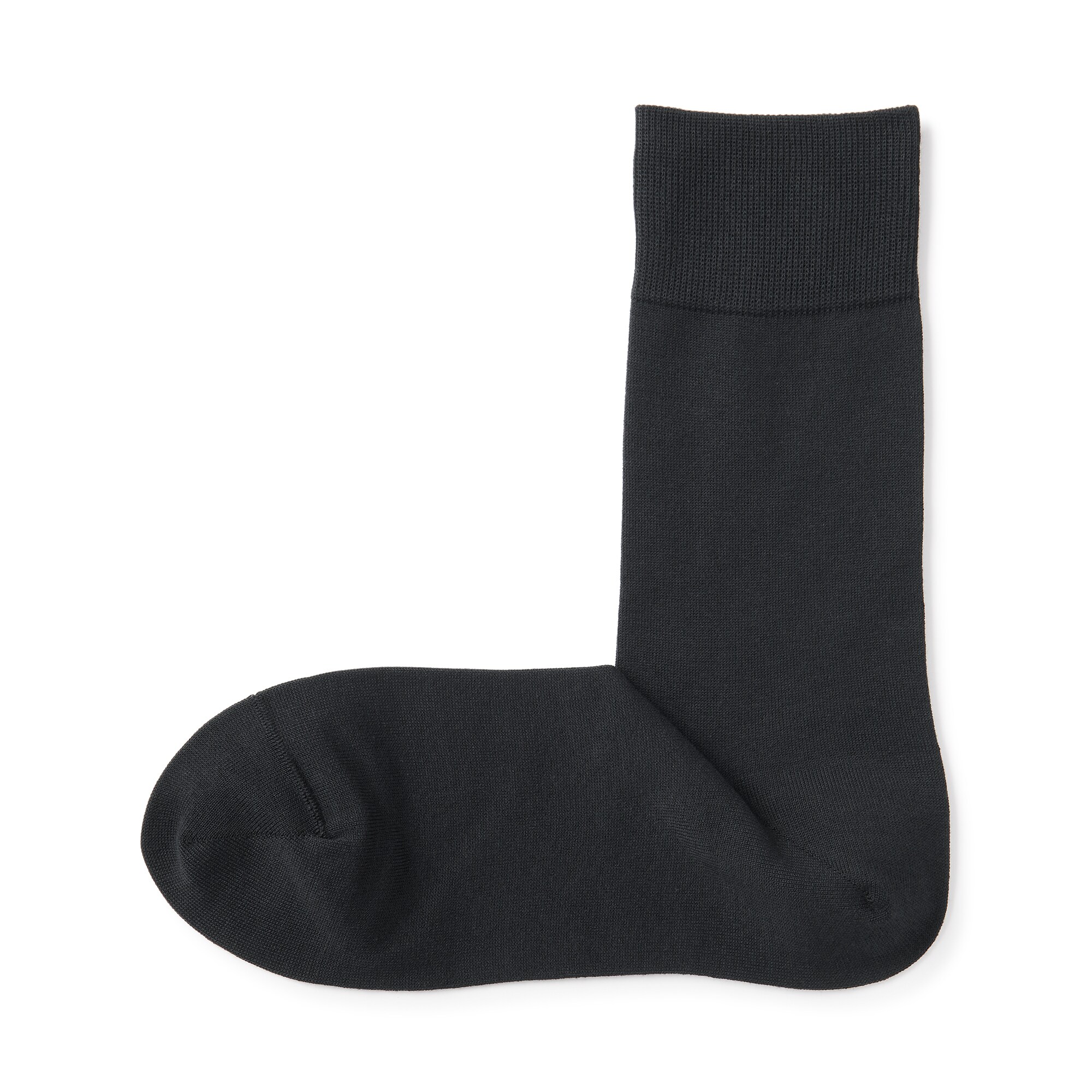 紳士　足なり直角　ビジネス靴下（無地）