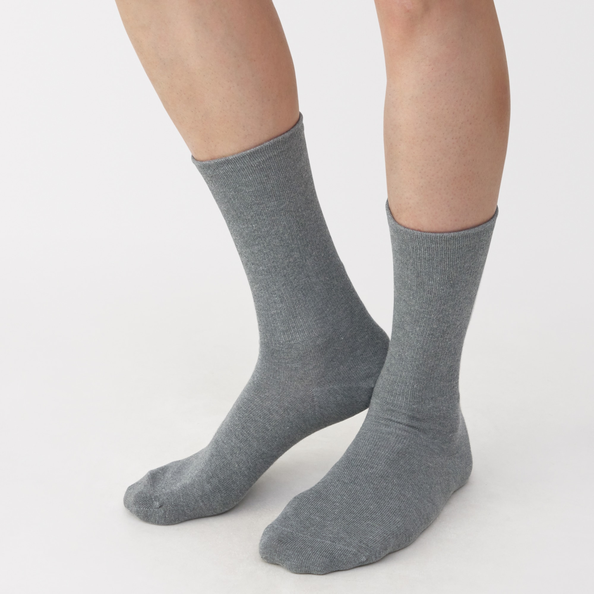 紳士　足なり直角　足首に沿う　ビジネス靴下　※再生コットン