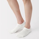 紳士　足なり直角　スニーカーイン（無地）