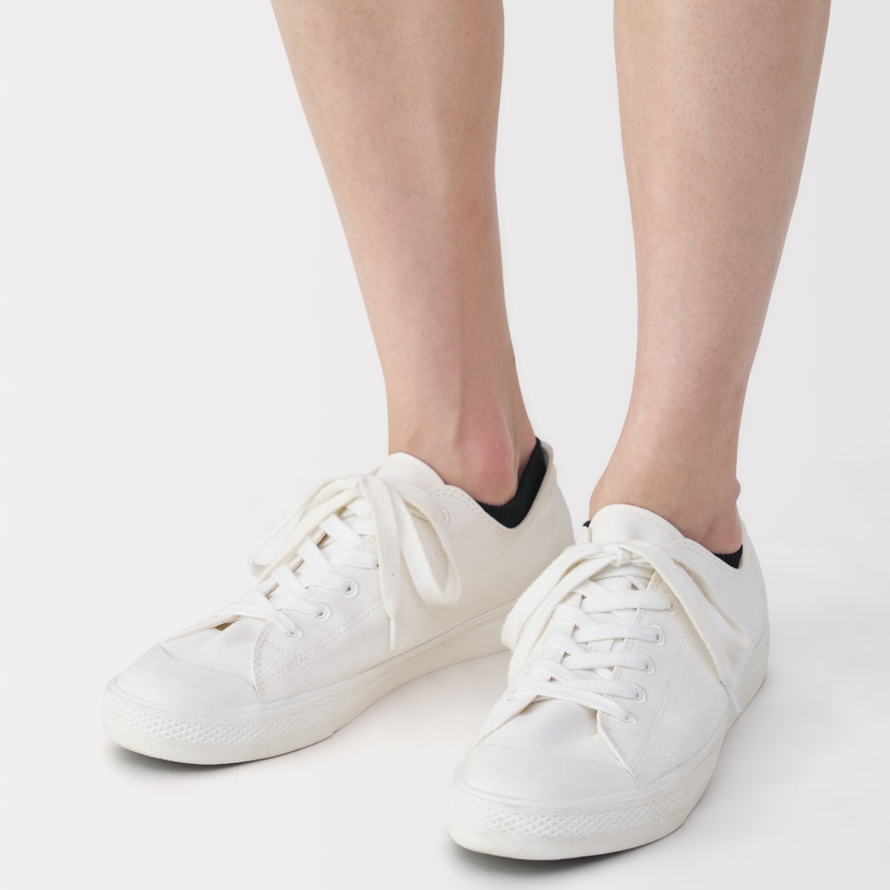 紳士　足なり直角　スニーカーイン（無地）