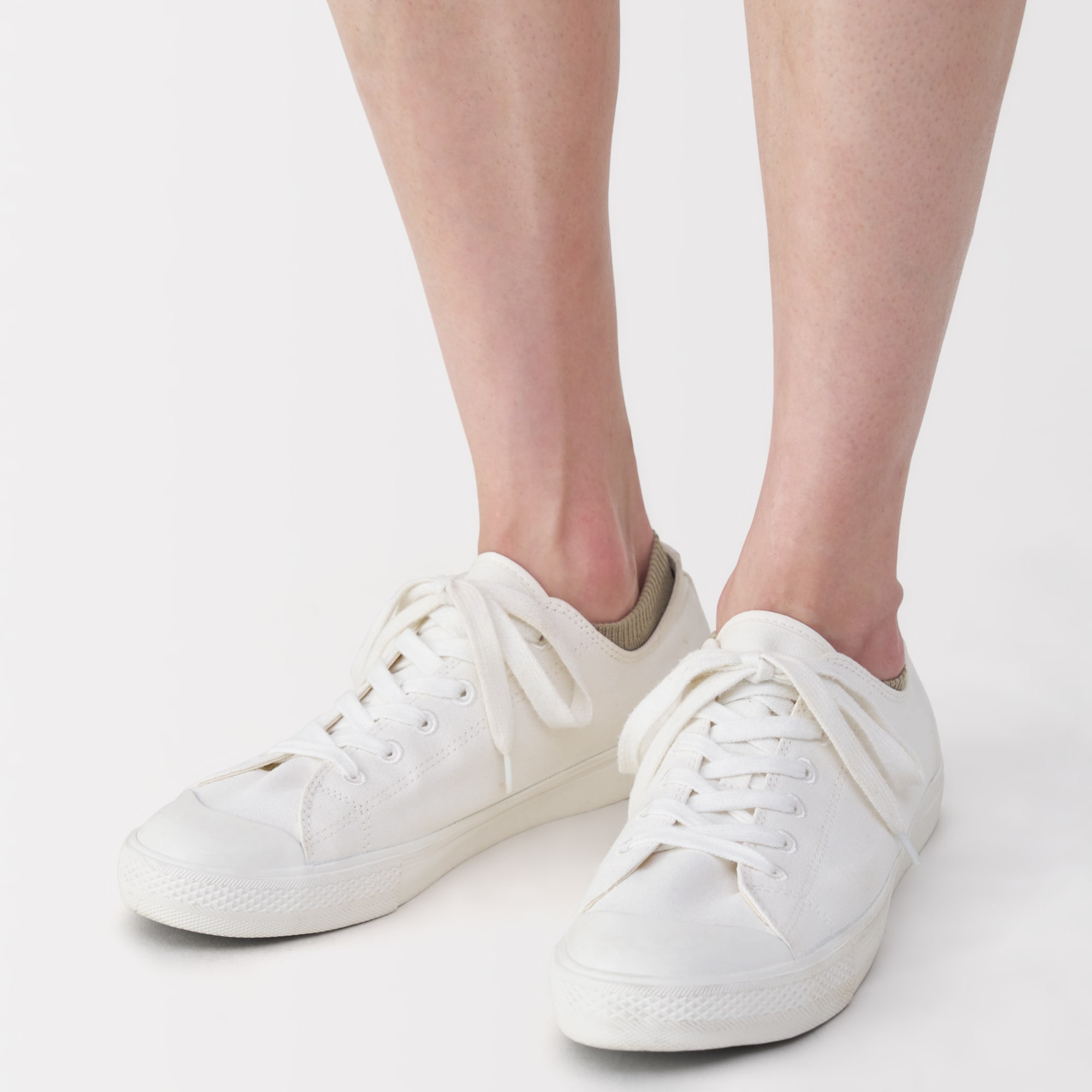 紳士　足なり直角　スニーカーイン（無地）